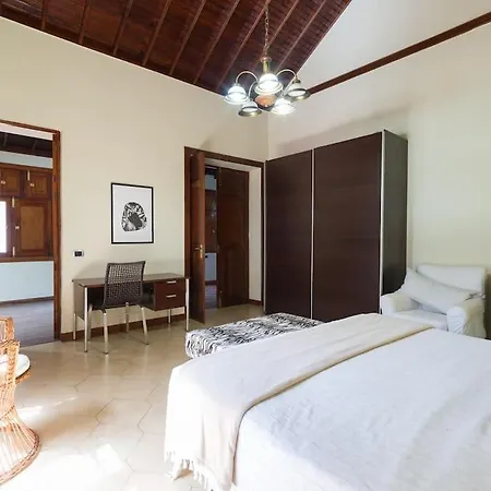 With Pool And Sea Views In Banana Plantation By Canaryscape Villa Arucas
