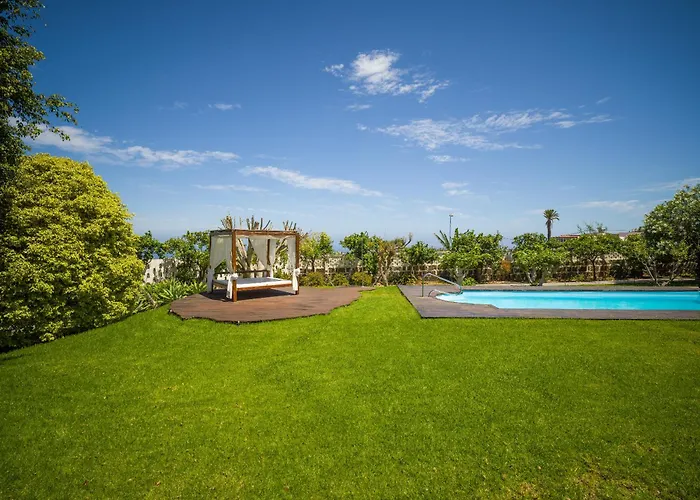 With Pool And Sea Views In Banana Plantation By Canaryscape Villa