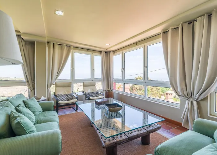 With Pool And Sea Views In Banana Plantation By Canaryscape Villa